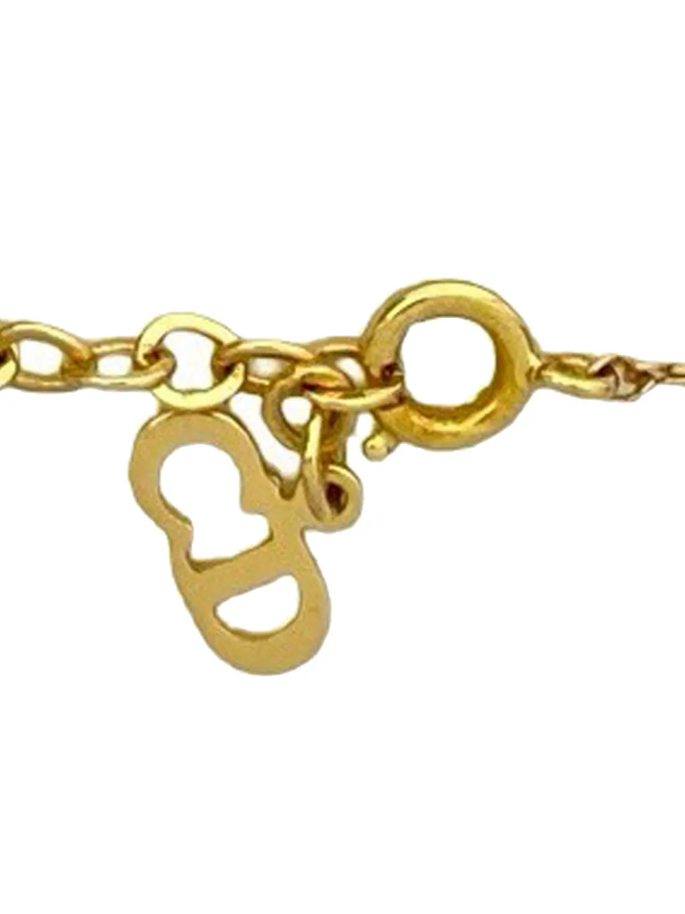 1990-2010 Gold Plated Cd Logo Pendant Necklace Costume Necklace