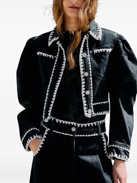 FARM Rio puff-sleeve jacket