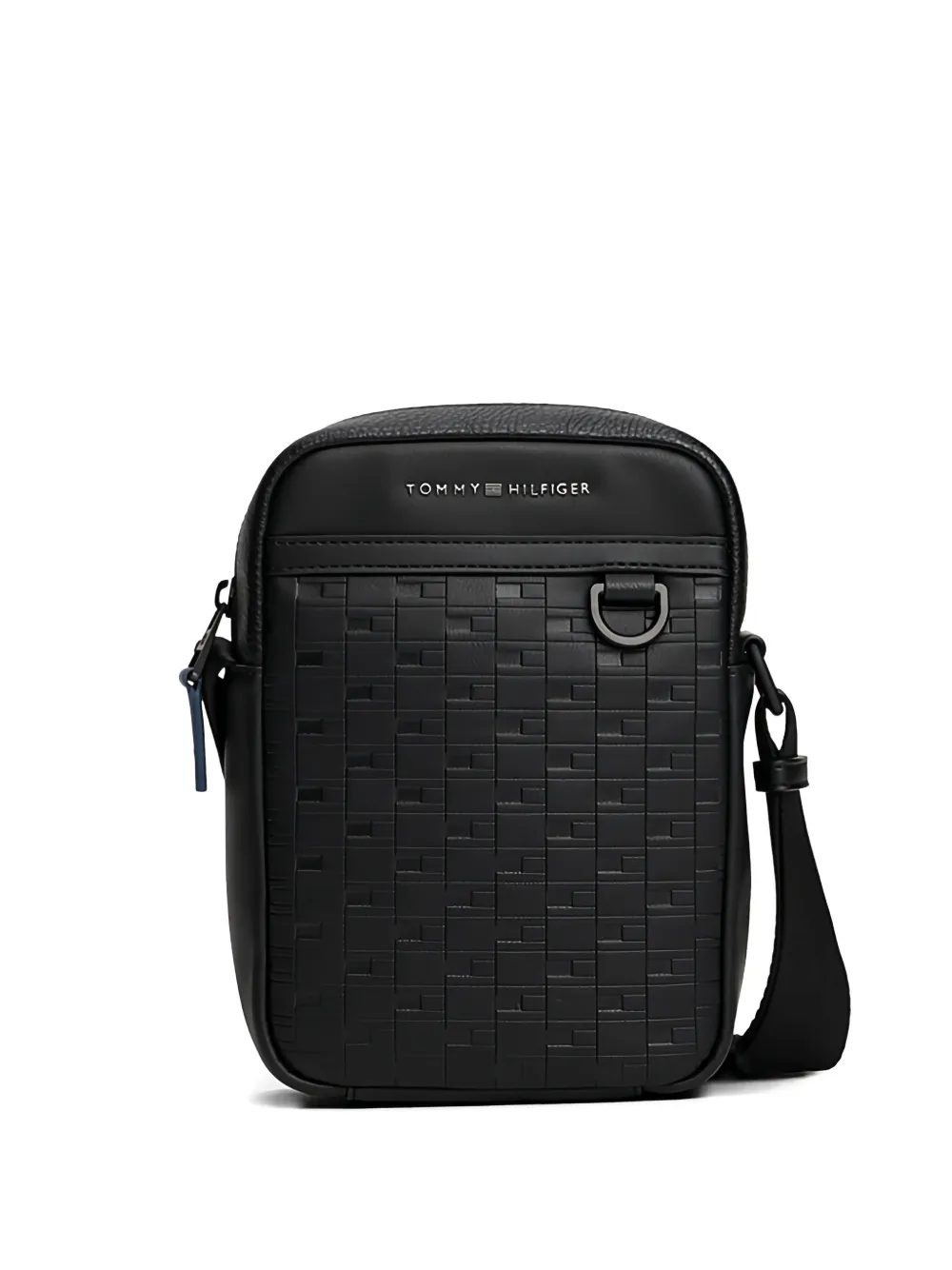 Tommy Hilfiger Borsa messenger con logo - Nero