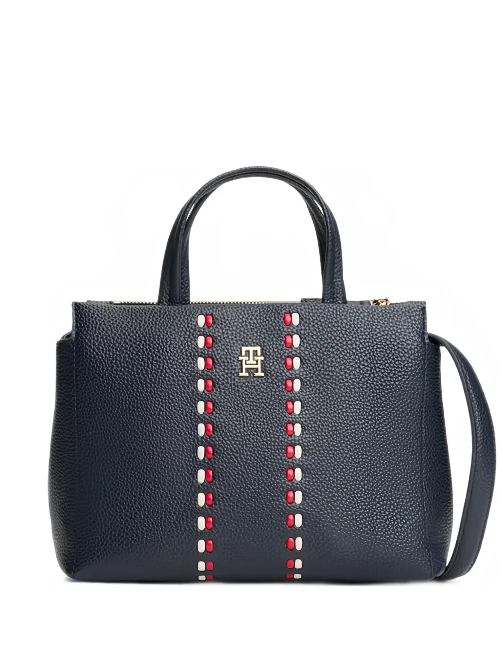 Tommy Hilfiger mini TH Timeless grained shoulder bag · OS