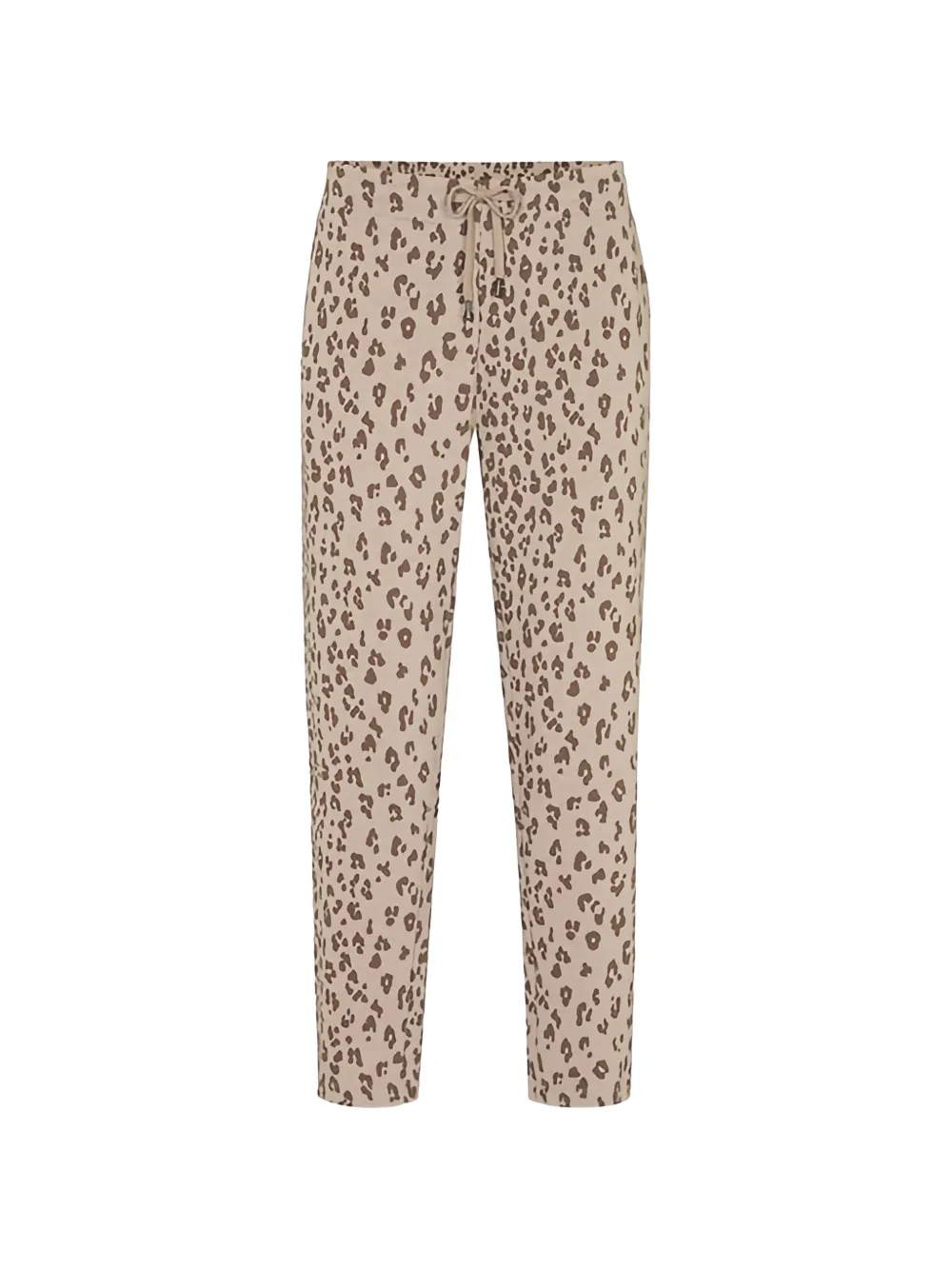 Juvia animal-print drawstring track pants - Toni neutri