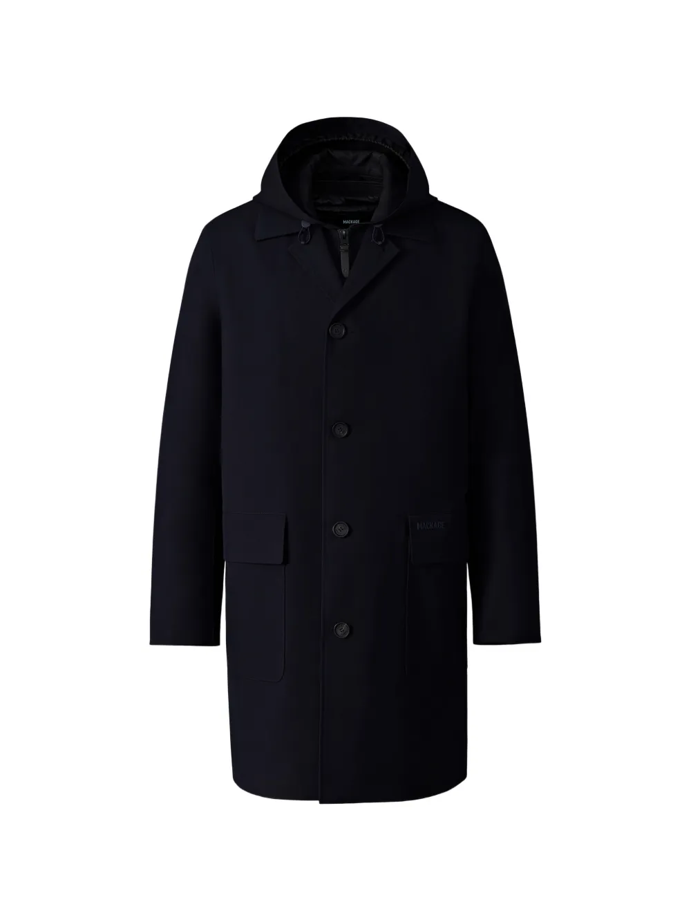Mackage Mathia hooded pocket coat - Blu