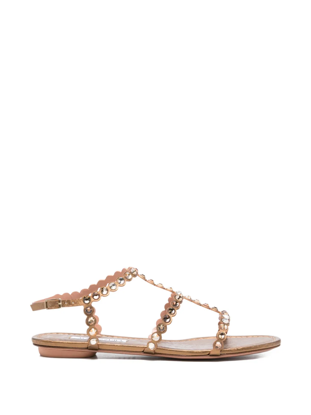 Aquazzura Leren sandalen Bruin