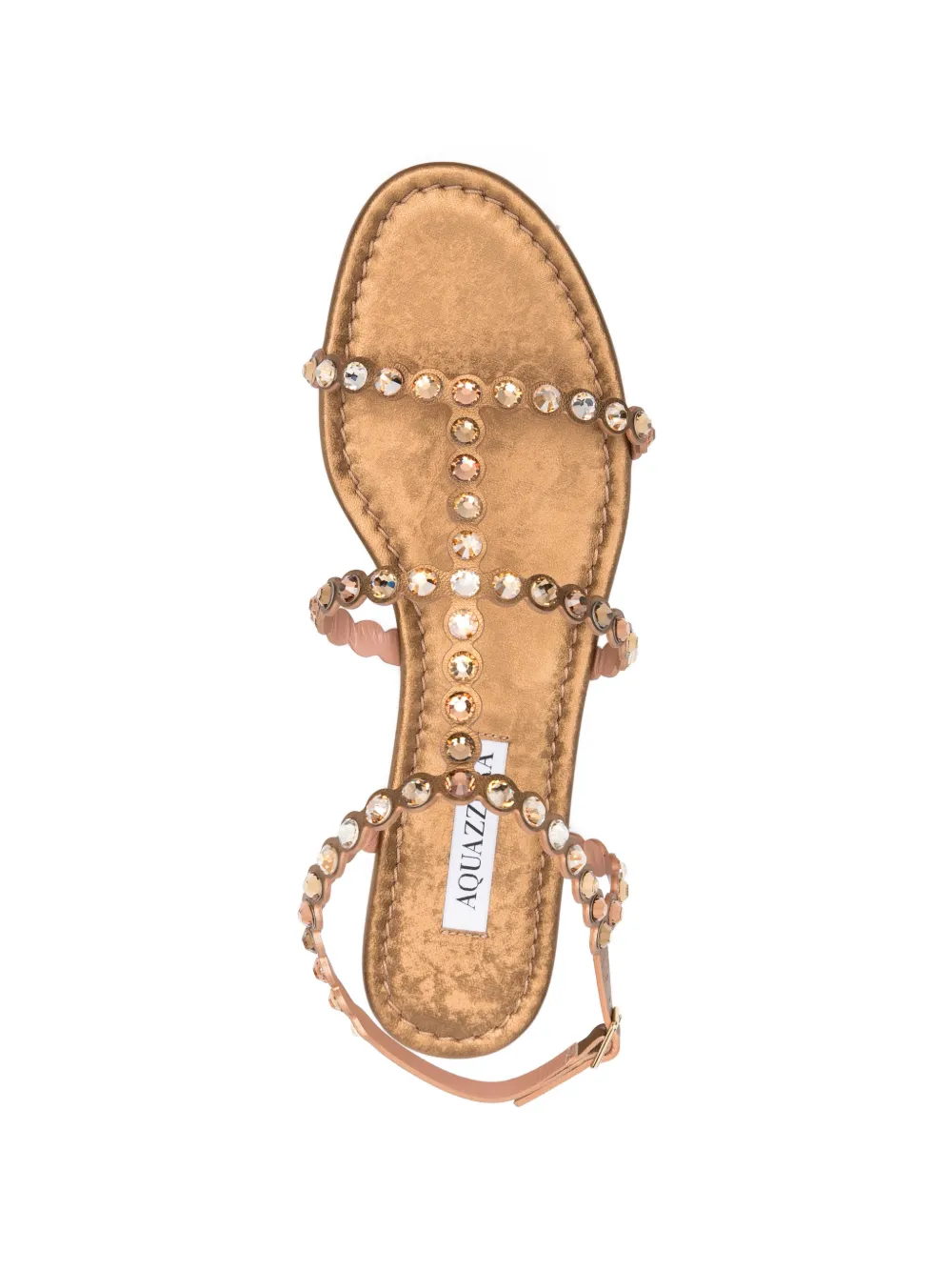 Aquazzura Leren sandalen Bruin