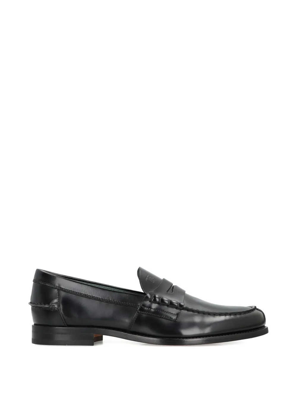 Tod's patent leather loafers - Nero
