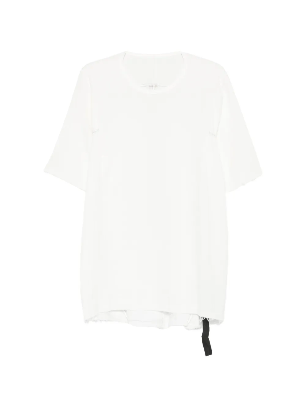 69 BY ISAAC SELLAM frayed T-shirt - Bianco