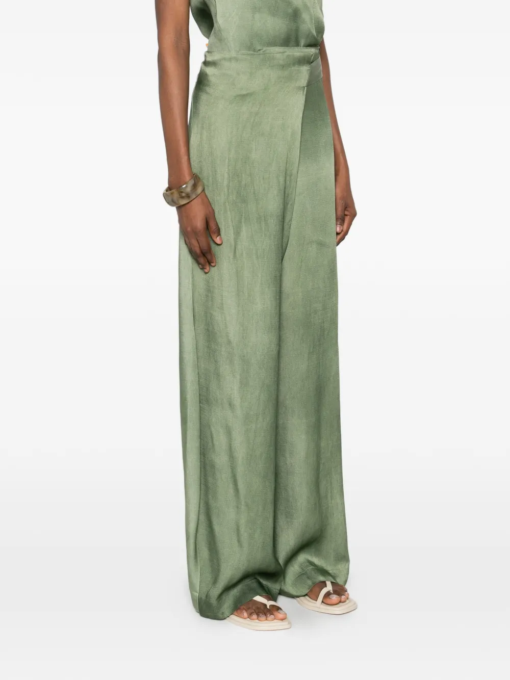  Cortana Tie Trousers - Green 