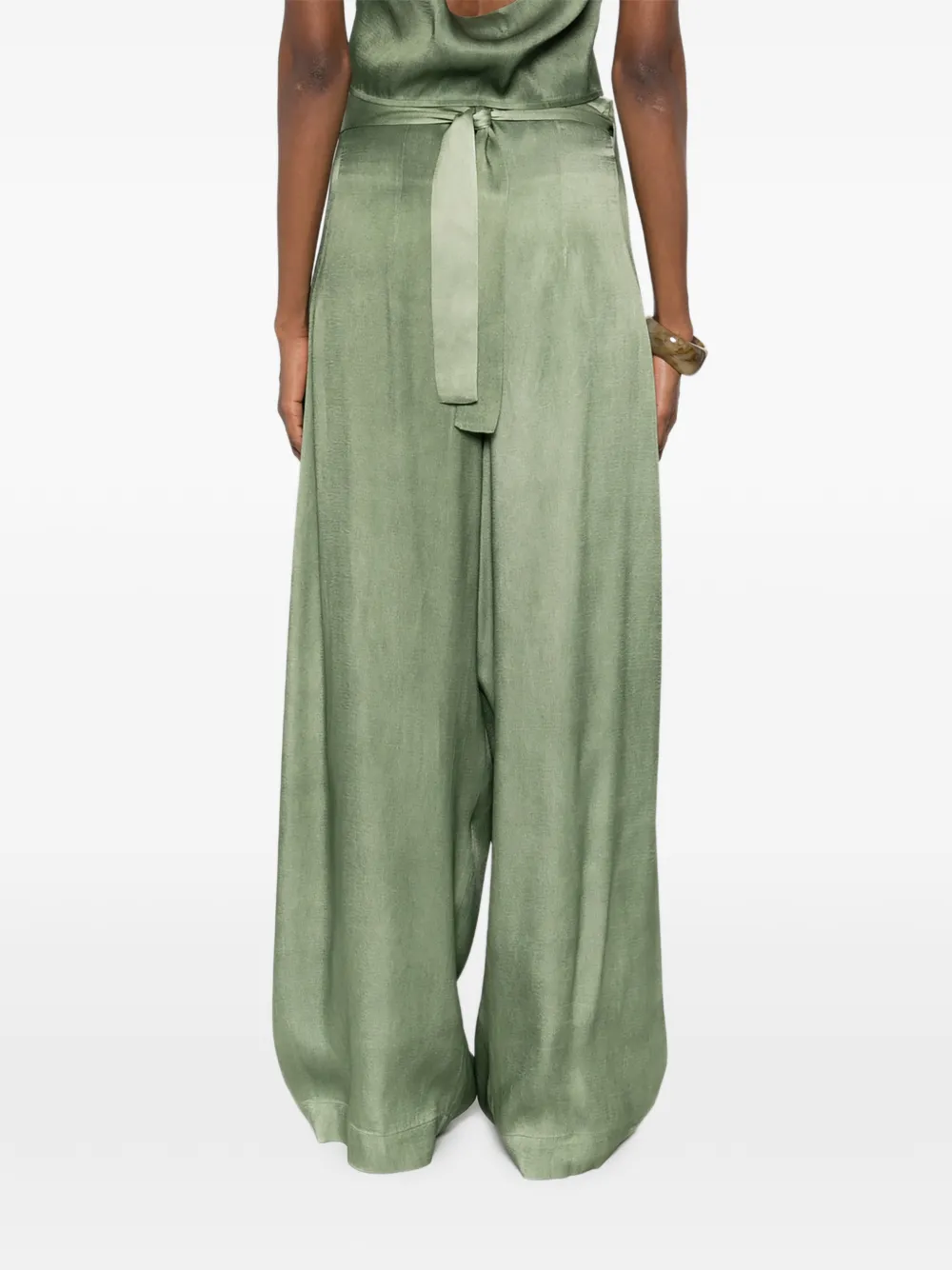 Cortana Broek met strik Groen