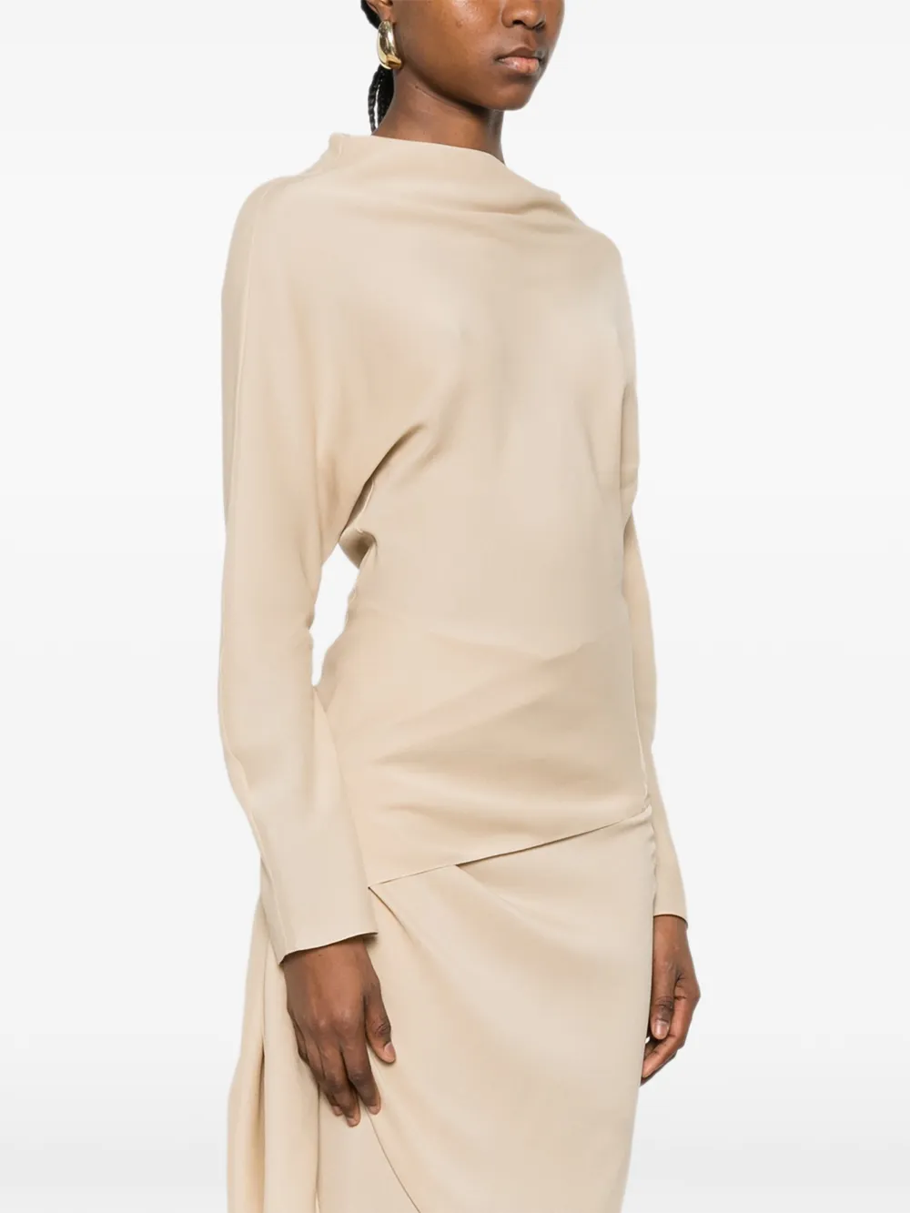  Cortana Isolde Asymmetric Top - Neutrals 