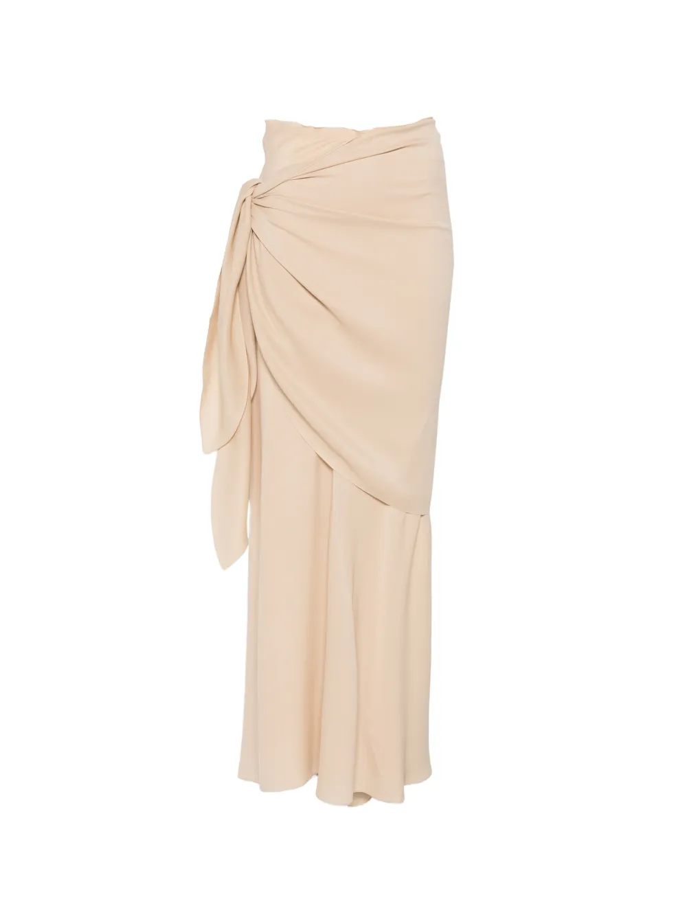 Cortana draped skirt - Toni neutri