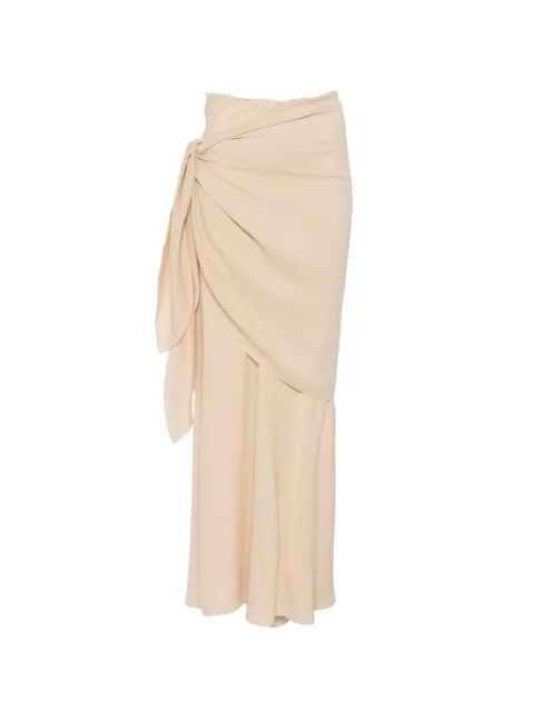 Cortana draped skirt