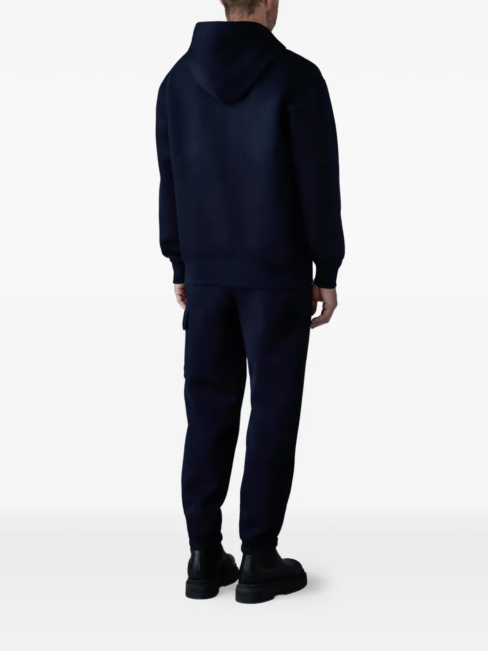 Mackage Krystian hoodie met logodetail Blauw