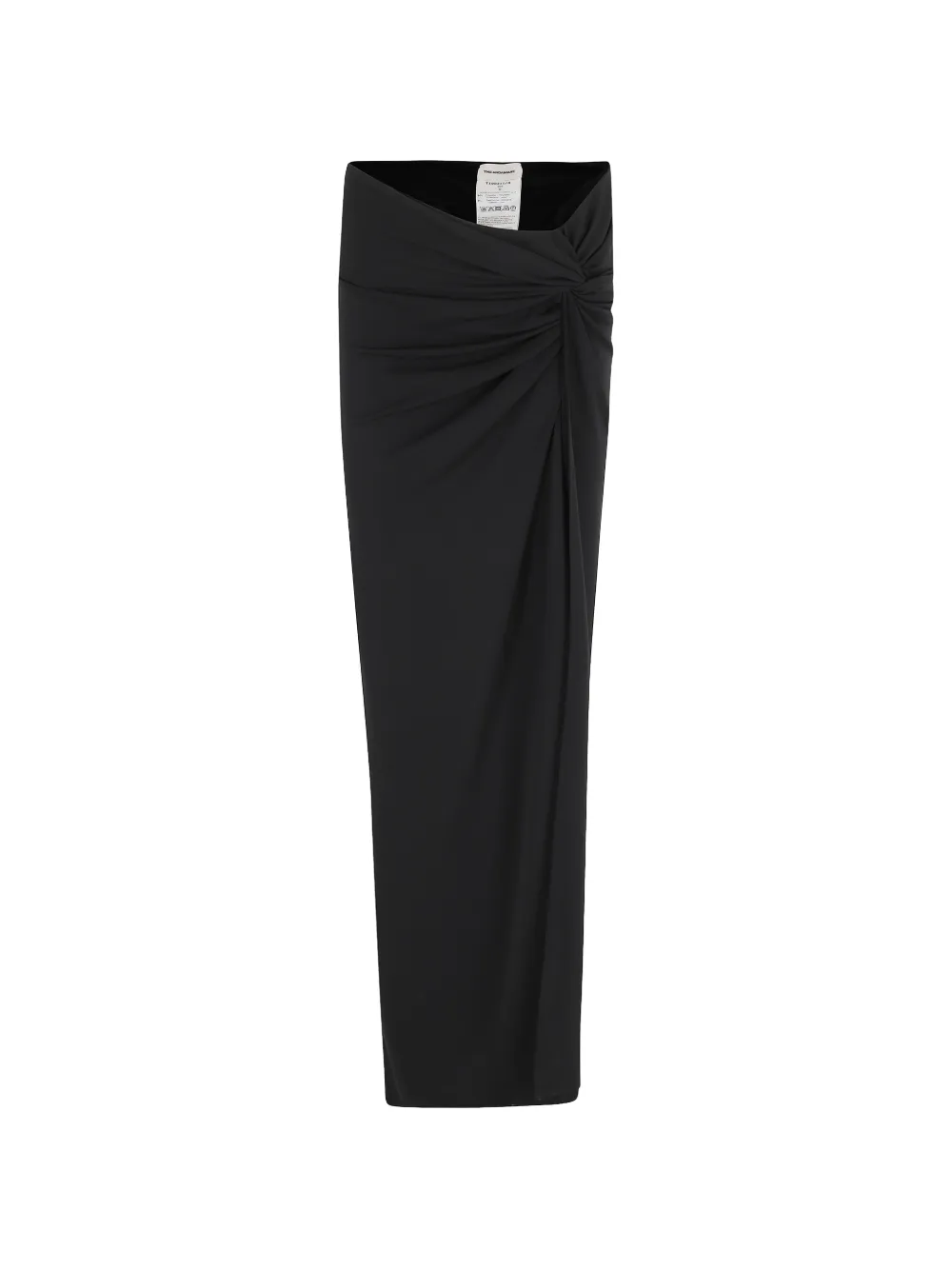 THE ANDAMANE Zohra twist-detail maxi skirt - Nero