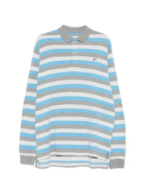 ERL ストライプスリーブ ポロシャツ XS ERL ストライプスリーブ ポロシャツ XS ほぼ新品 【公式通販】