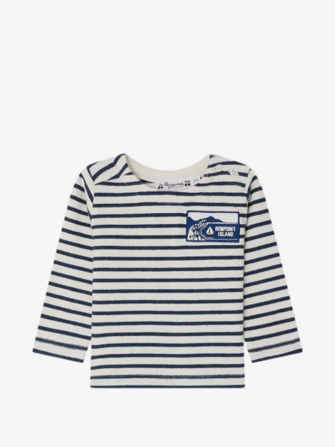 Bonpoint t-shirt Tourbillon à rayures