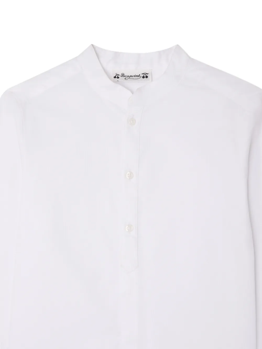 Bonpoint Elies shirt met lange mouwen Wit