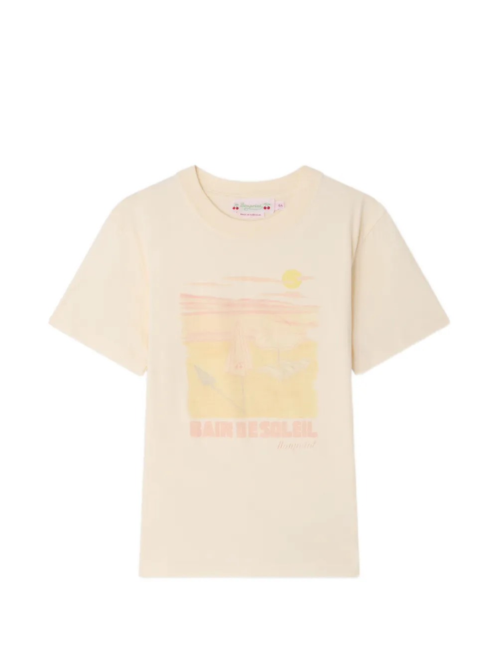 Bonpoint T-shirt Thida con stampa - Toni neutri