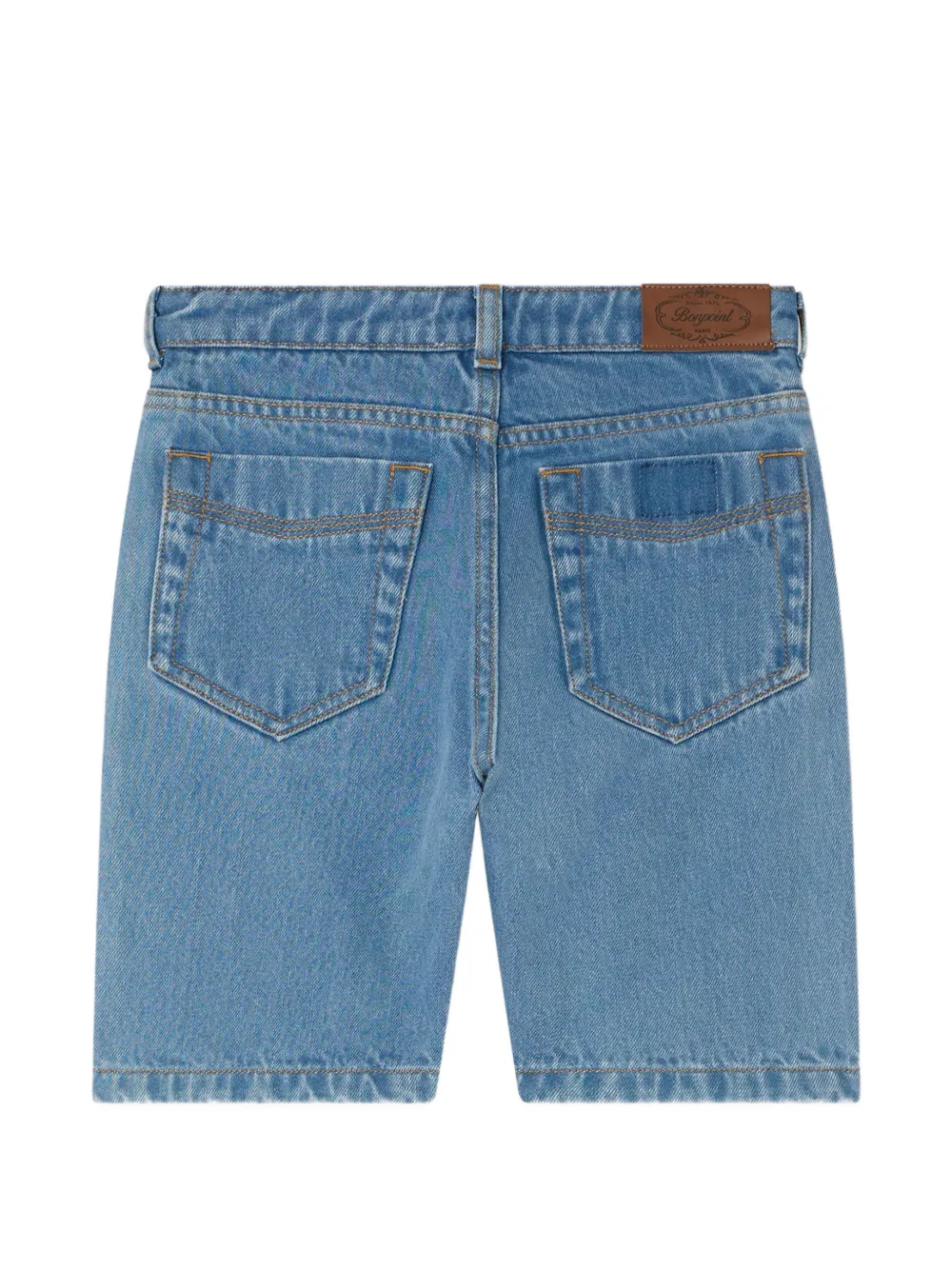 Bonpoint Elvio shorts met vijf zakken Blauw