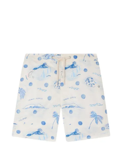 Bonpoint Ariel graphic-print swim shorts