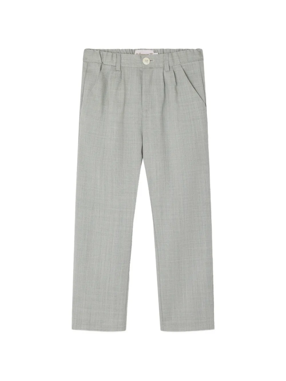 Bonpoint Pantaloni con pieghe - Grigio