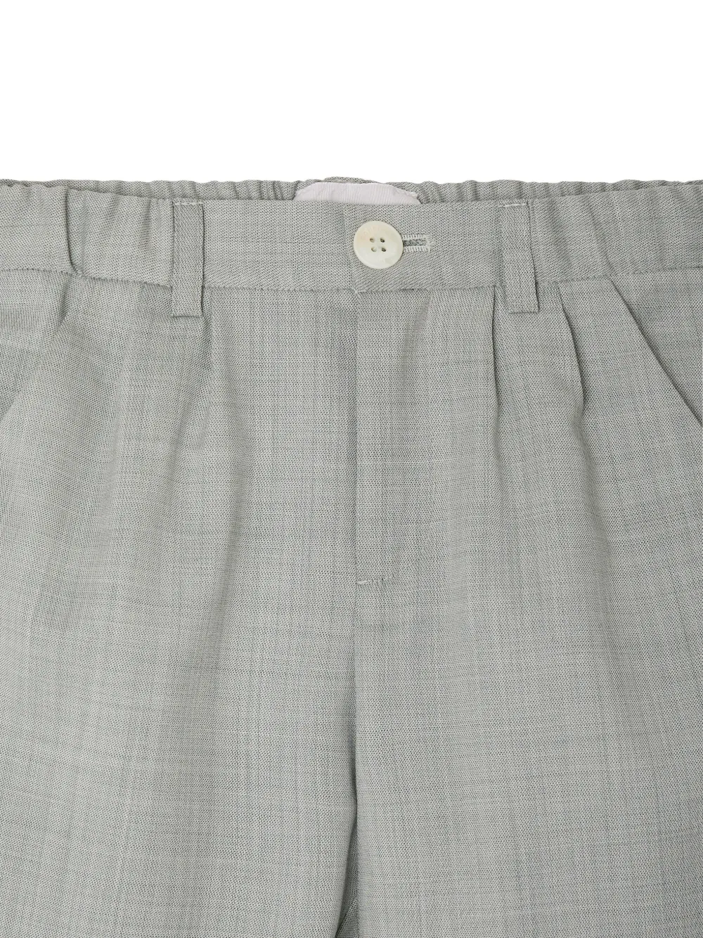  Bonpoint Button Pleated Trousers - Grey 