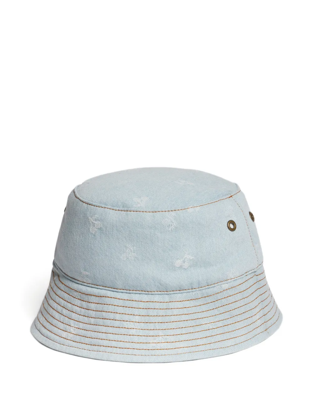 Bonpoint Kids' Theana Frayed Hat In Blue