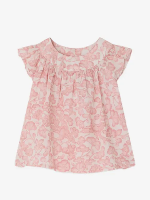 Bonpoint robe évasée à fleurs