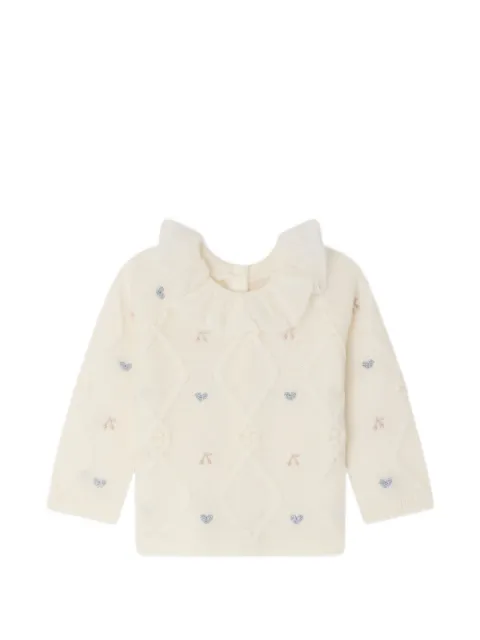 Bonpoint Jostina ruffled sweater