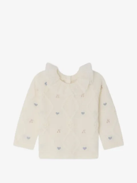 Bonpoint Jostina ruffled sweater