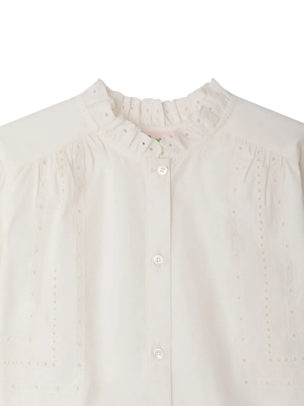  Bonpoint Letitia Button-fastening Blouse - White 