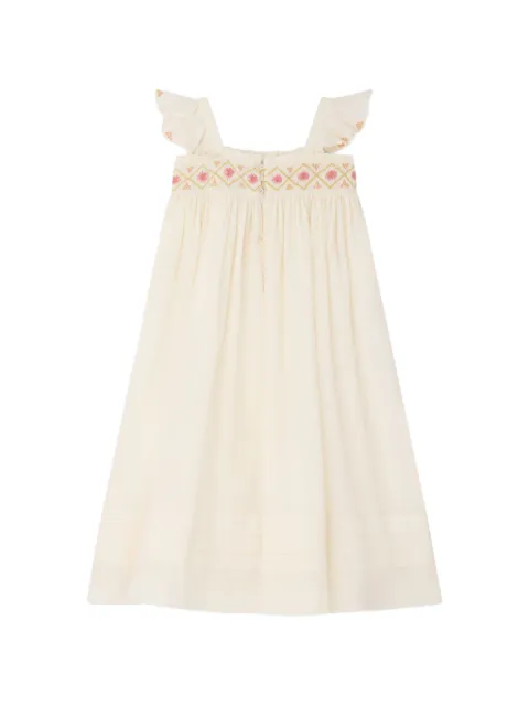 Bonpoint frynsekjole med broderi