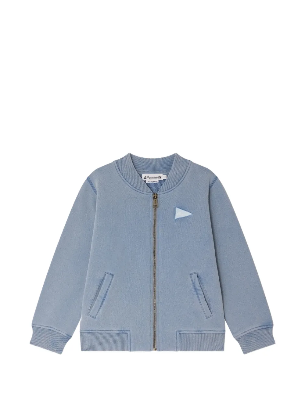 Bonpoint Felpa Loreto con zip - Blu