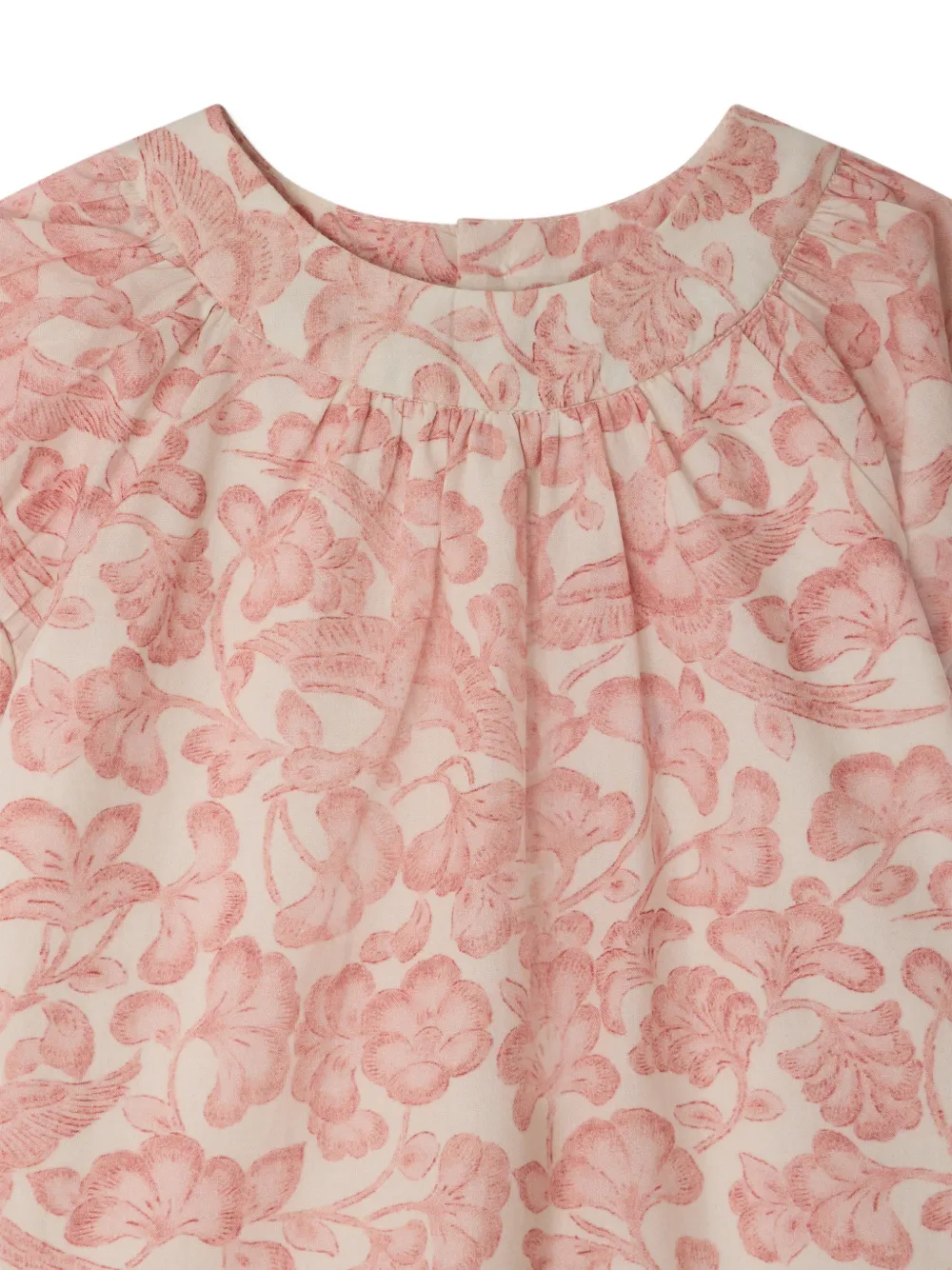  Bonpoint Floral Dress Set - Neutrals 