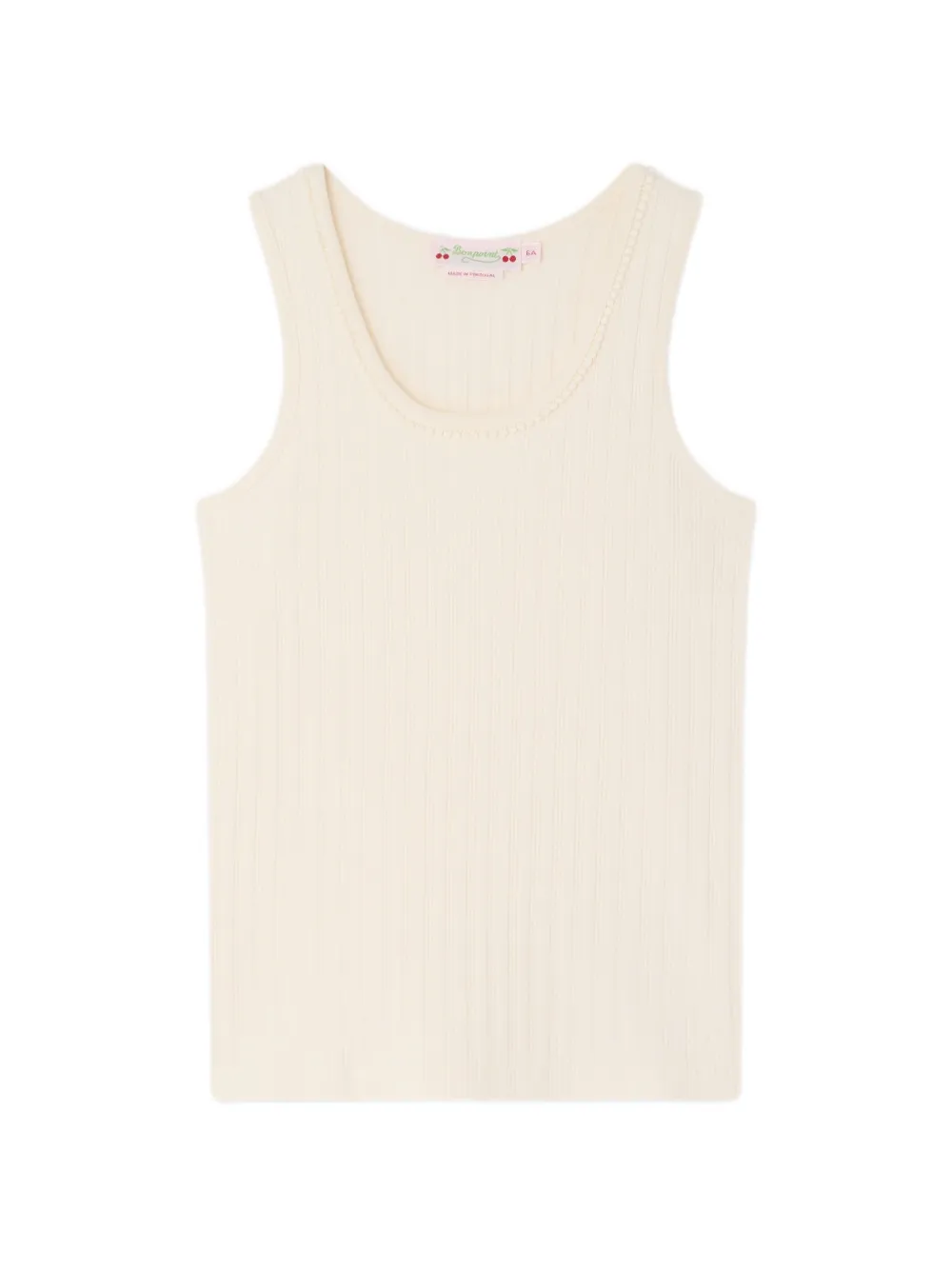 Bonpoint Canotta a coste - Toni neutri