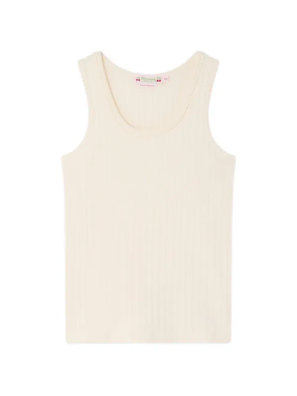 Bonpoint リブニット タンクトップ | ニュートラル | FARFETCH JP