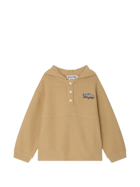 Bonpoint hoodie Edan boutonné
