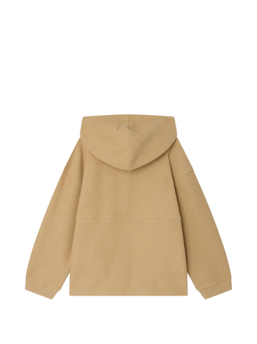  Bonpoint Edan Button-up Hoodie - Neutrals 