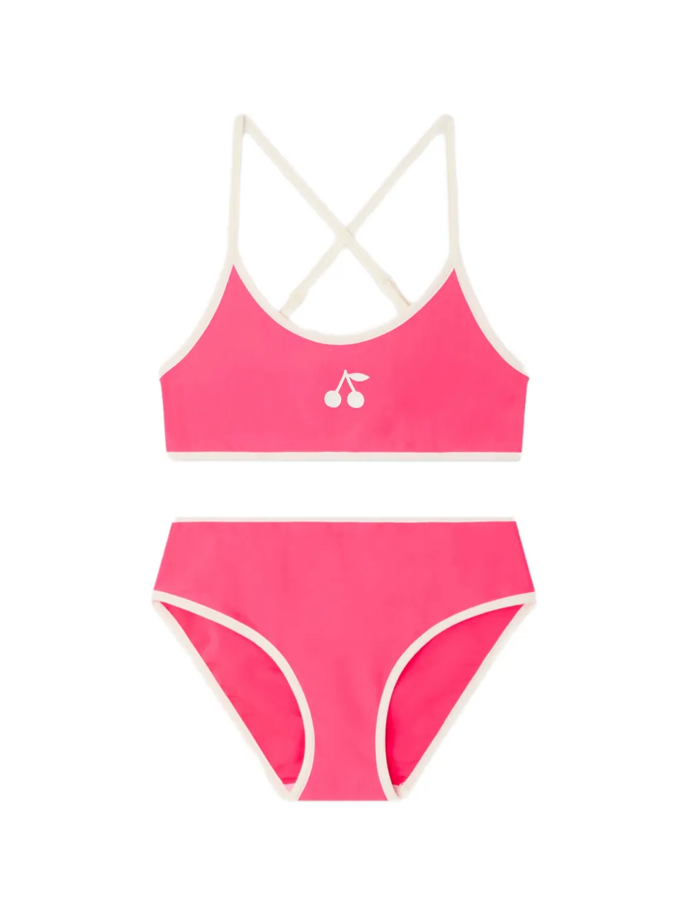 Bonpoint Costume da bagno Lura con stampa - Rosa