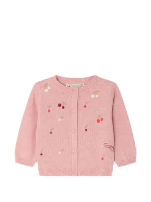 Bonpoint claudie embroidered cardigan