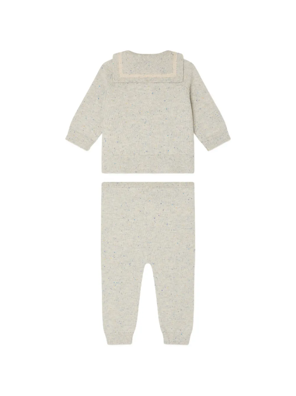  Bonpoint Laslo Trousers Set - Grey 