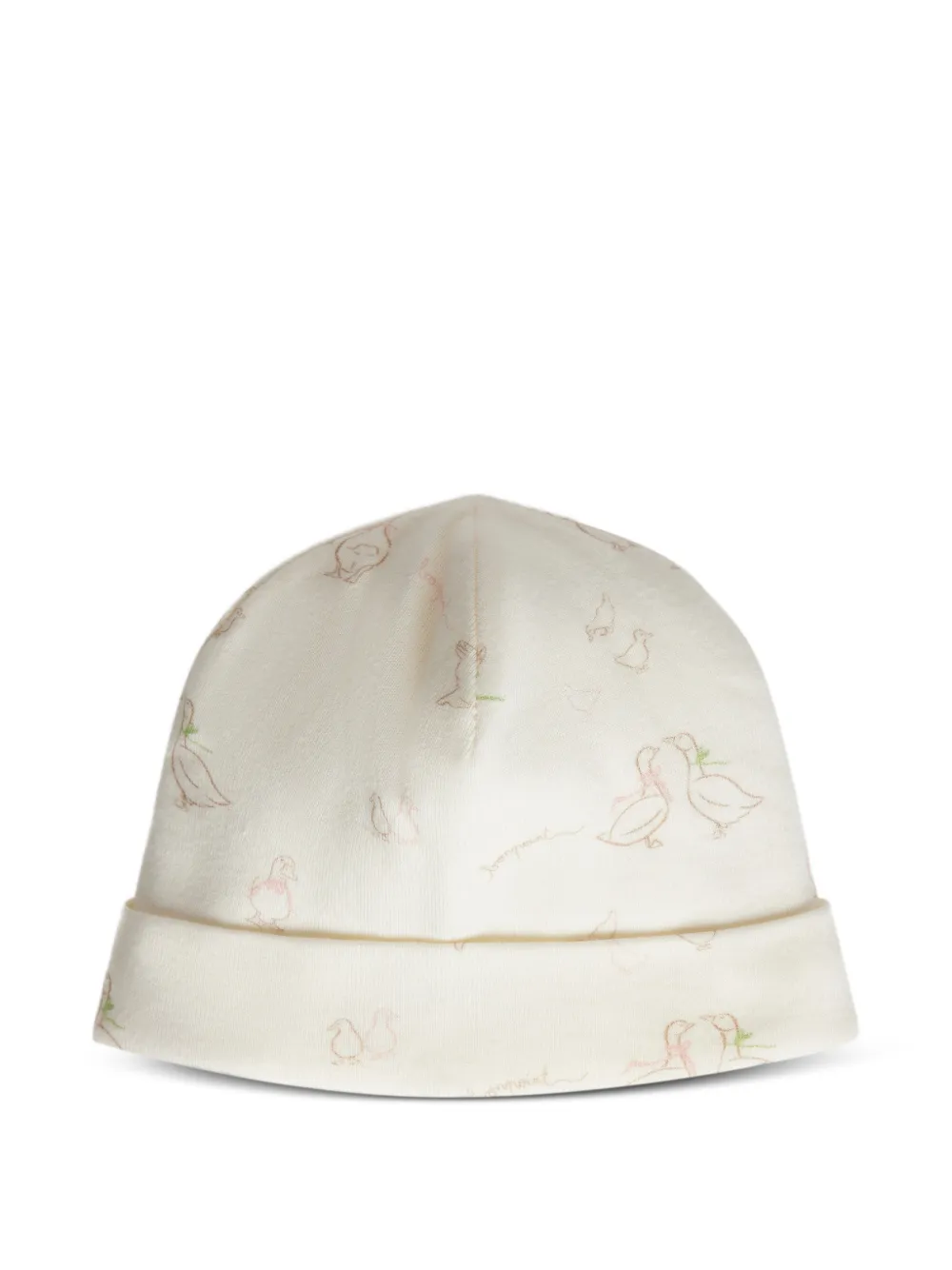Bonpoint Lyann printed beanie hat - Toni neutri
