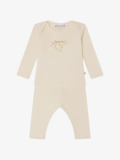 Bonpoint embroidered pajamas set