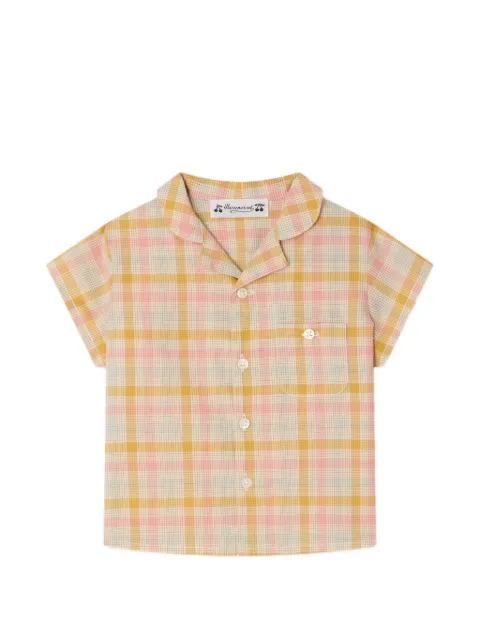 Bonpoint Gerald checked shirt