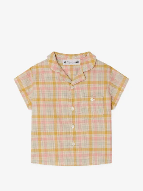 Bonpoint Gerald checked shirt