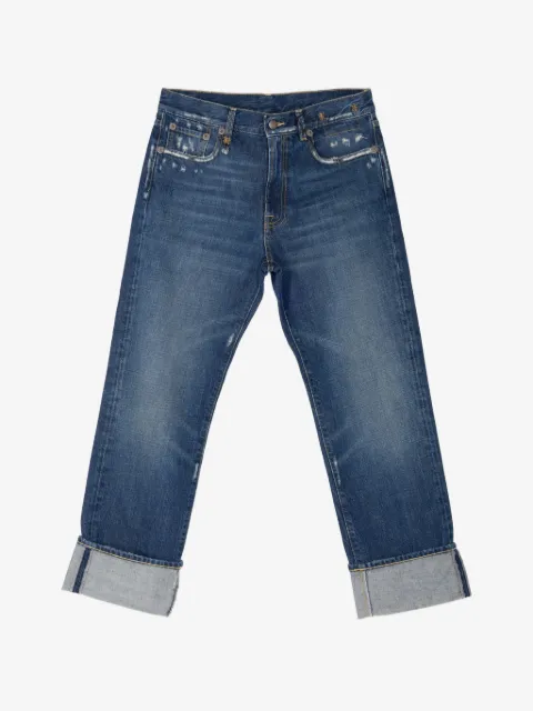 R13 Romeo cuffed jeans