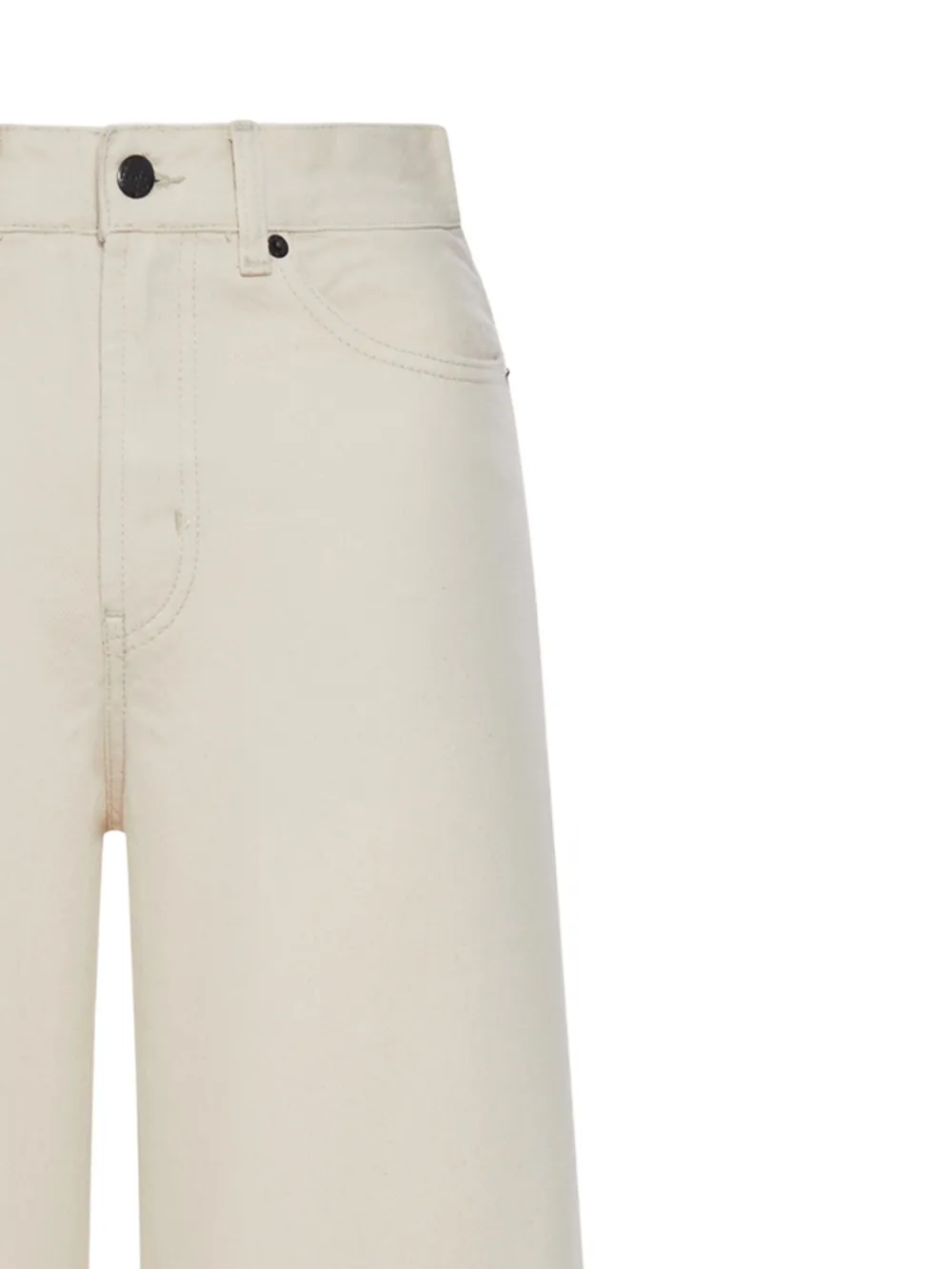  Lois Jeans Cotton Straight Jeans - Neutrals 