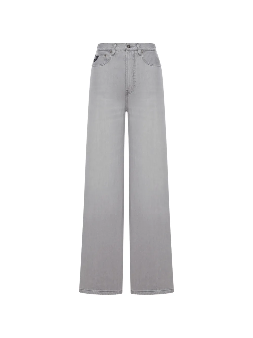 LOIS JEANS cotton wide-leg denim - Grigio