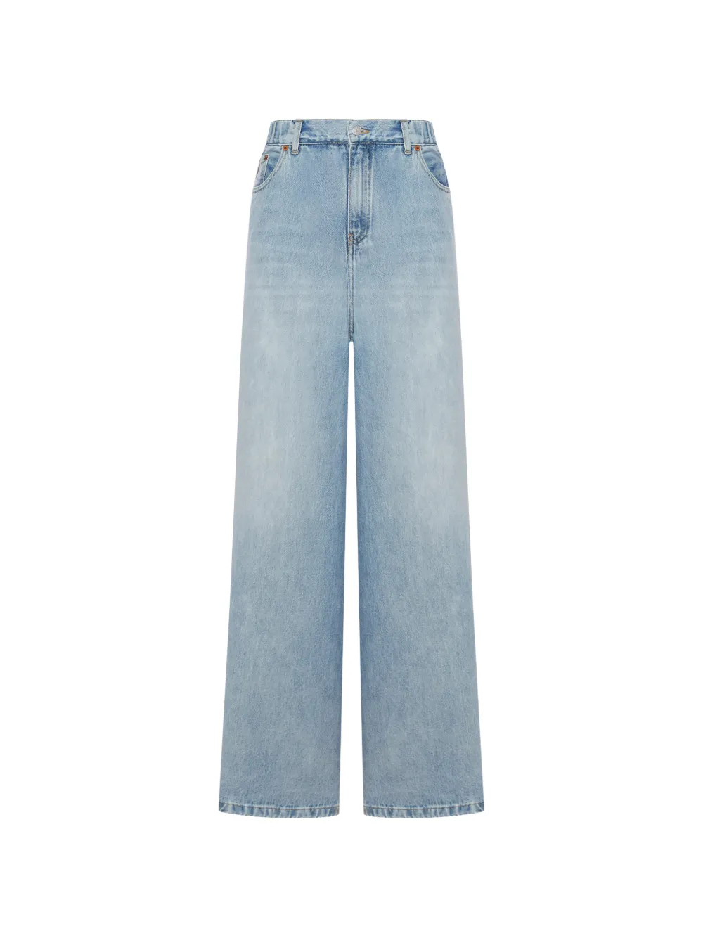 LOIS JEANS flow wide denim jeans - Blu