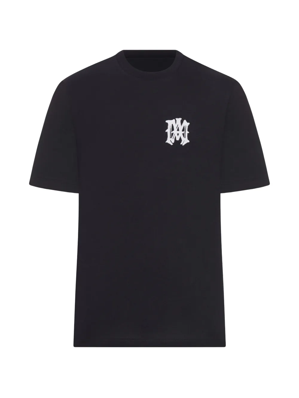 AMIRI logo-embroidered crew-neck T-shirt - Nero