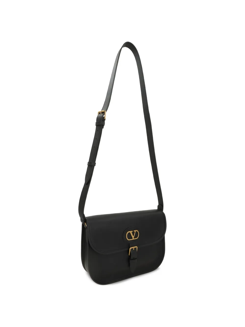 Valentino Garavani Antibes schoudertas met logogesp Zwart